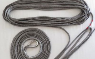 Câbles de treuil et manilles textile Dyneema