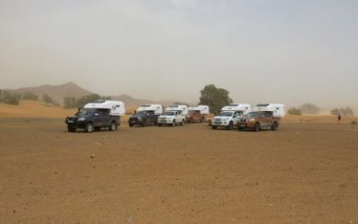 7 Tipis dans le désert Marocain